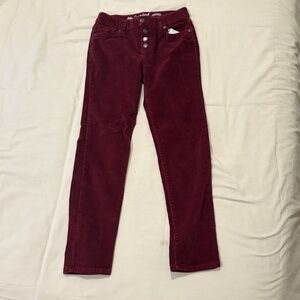 Cat & Jack burgundy pants girls